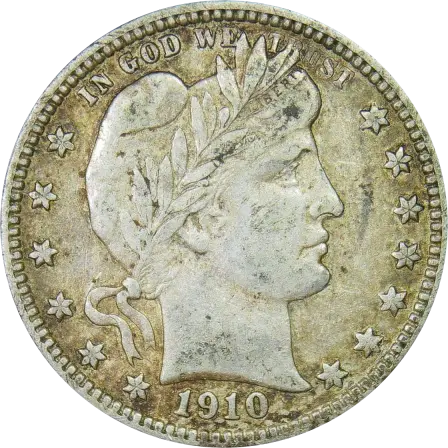 1910-D Barber quarter