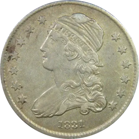 1831 Capped Bust quarter