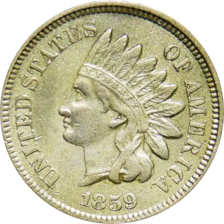 1859 Indian Head cent