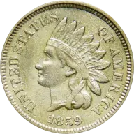 1859 Indian Head cent