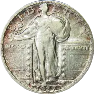 1927-S Standing Liberty quarter